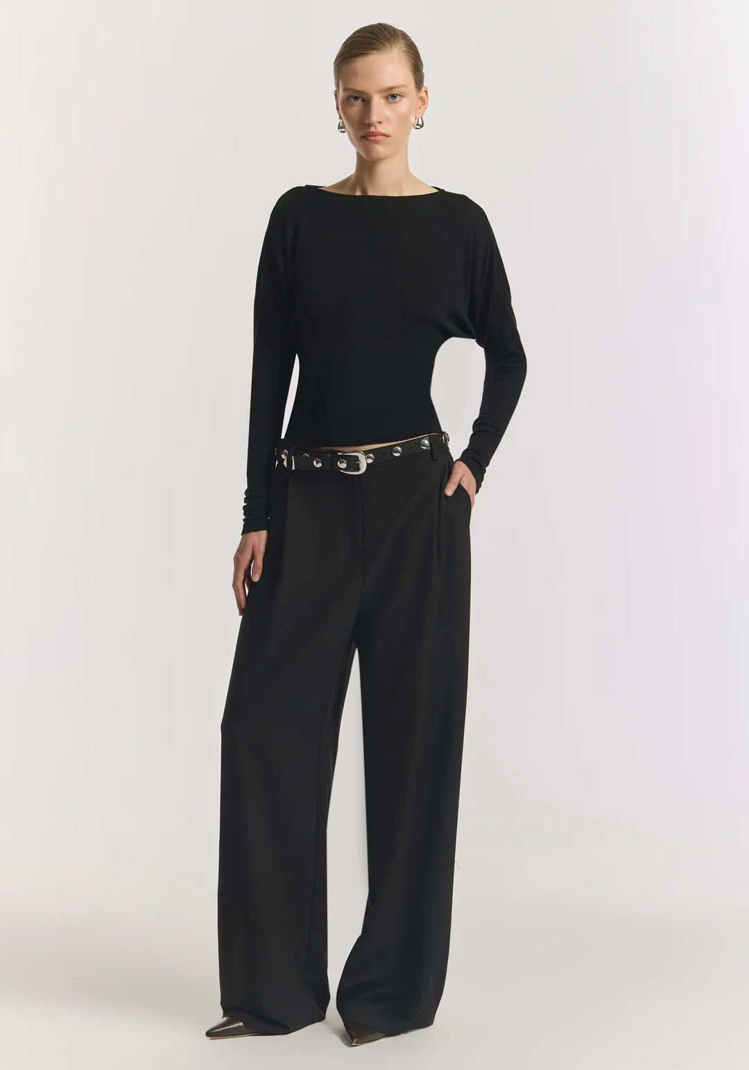 JUINIPER TOP - BLACK