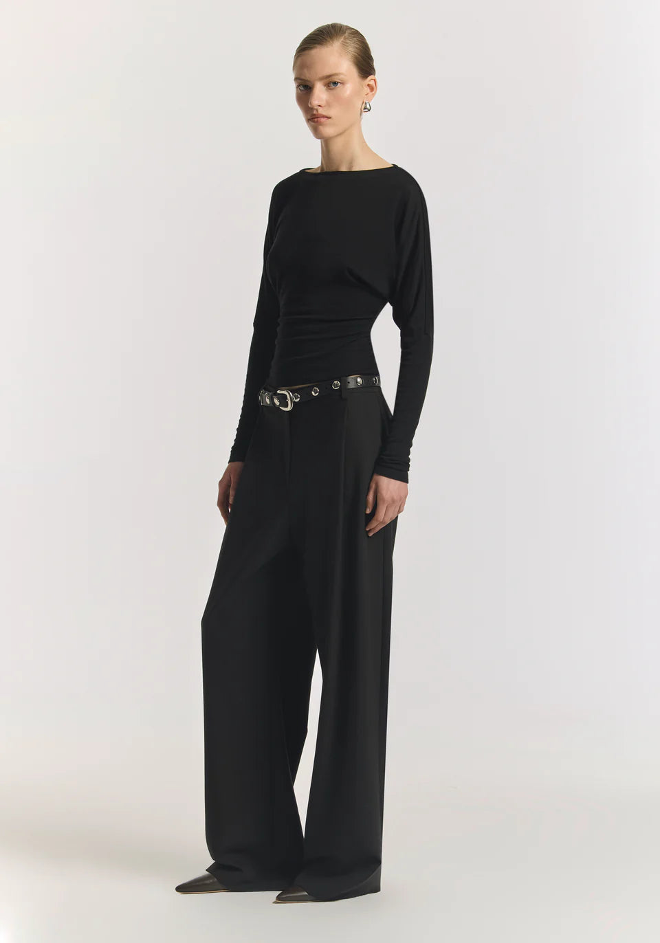 JUINIPER TOP - BLACK