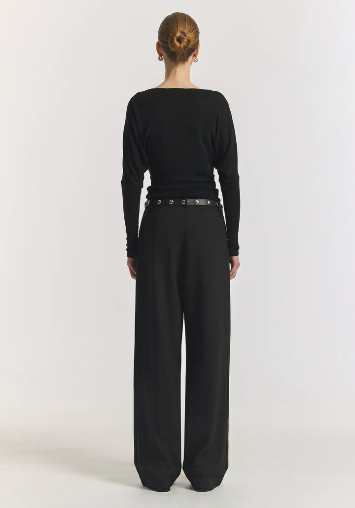 JUINIPER TOP - BLACK