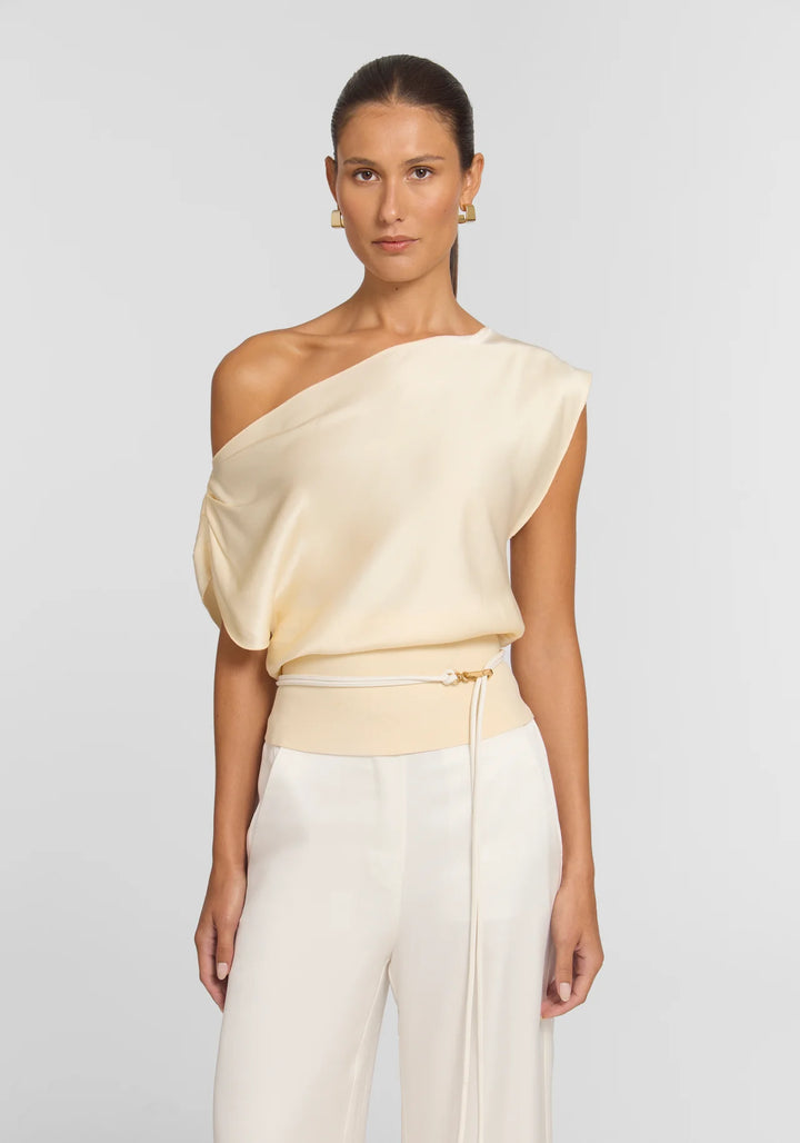 MABEL TOP - BUTTERMILK