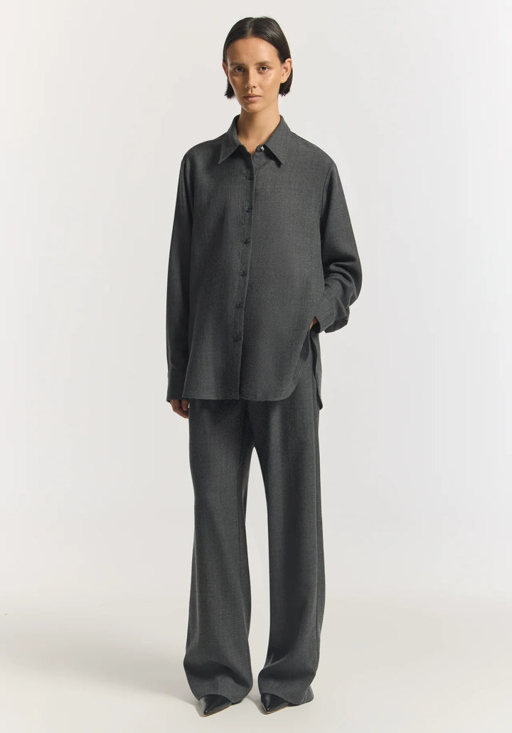 SWAN SHIRT - CONCRETE