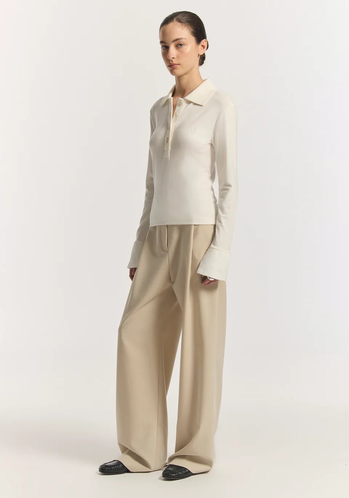 Kloss Top -Ecru