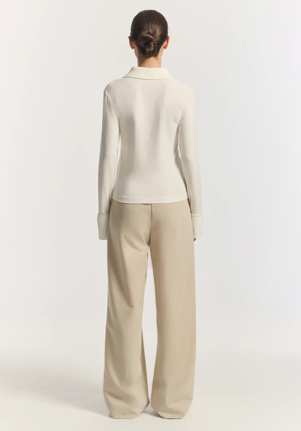 Kloss Top -Ecru