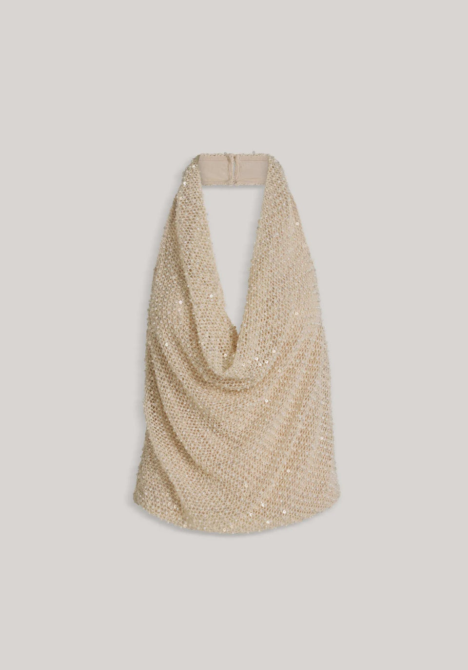CHROMATIC HALTER TOP