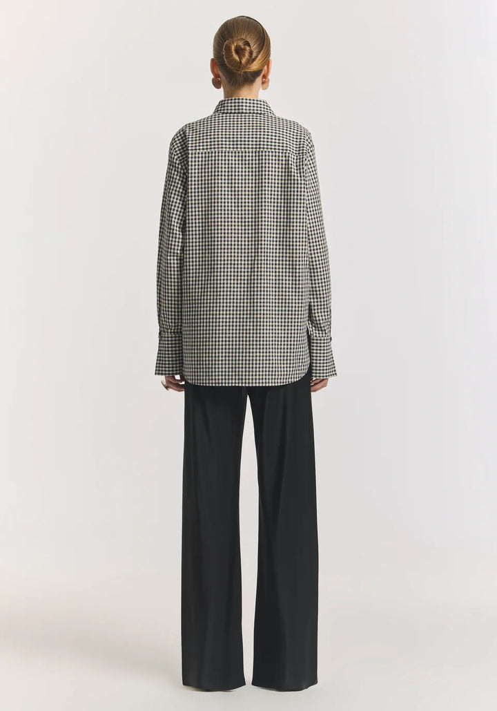 ABBEY SHIRT - GINGHAM CHECK