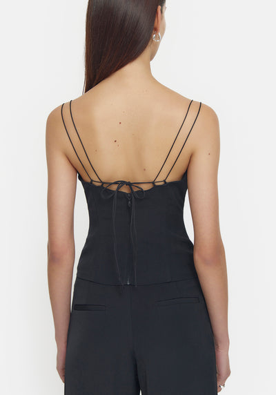 Saxophone Top - Black