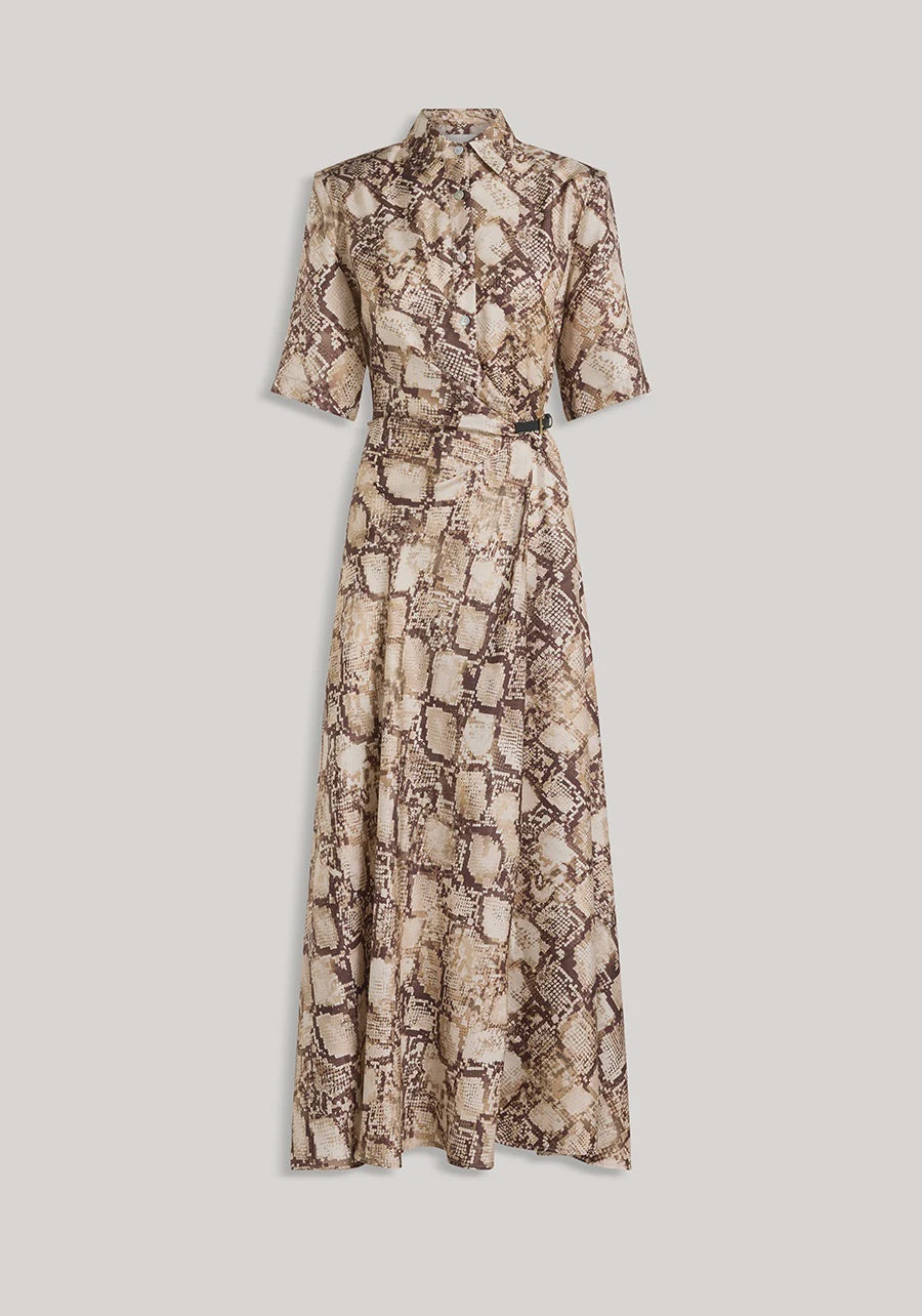 SCORPIOUS SILK DRESS