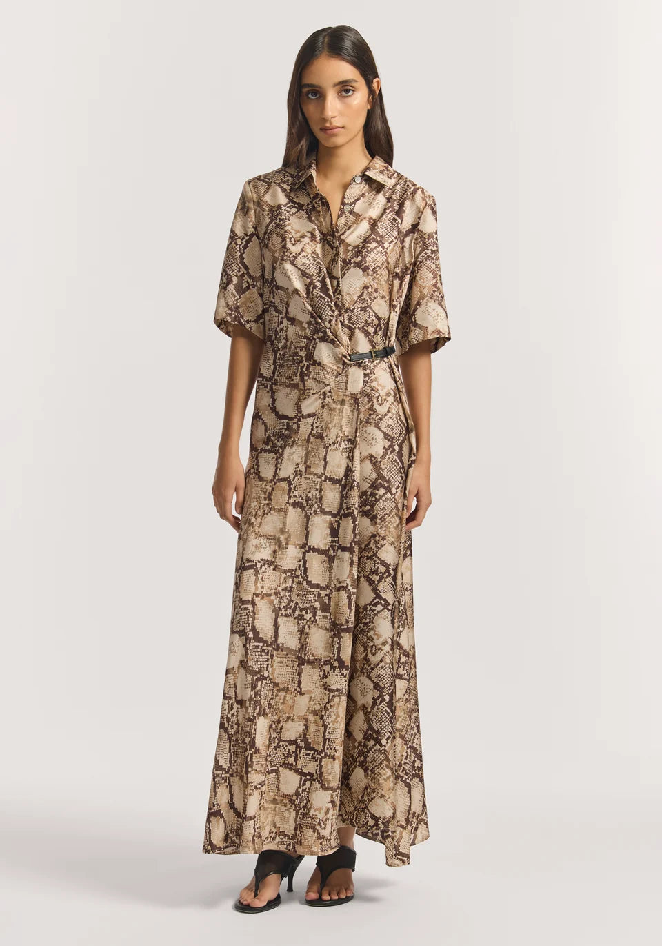 SCORPIOUS SILK DRESS