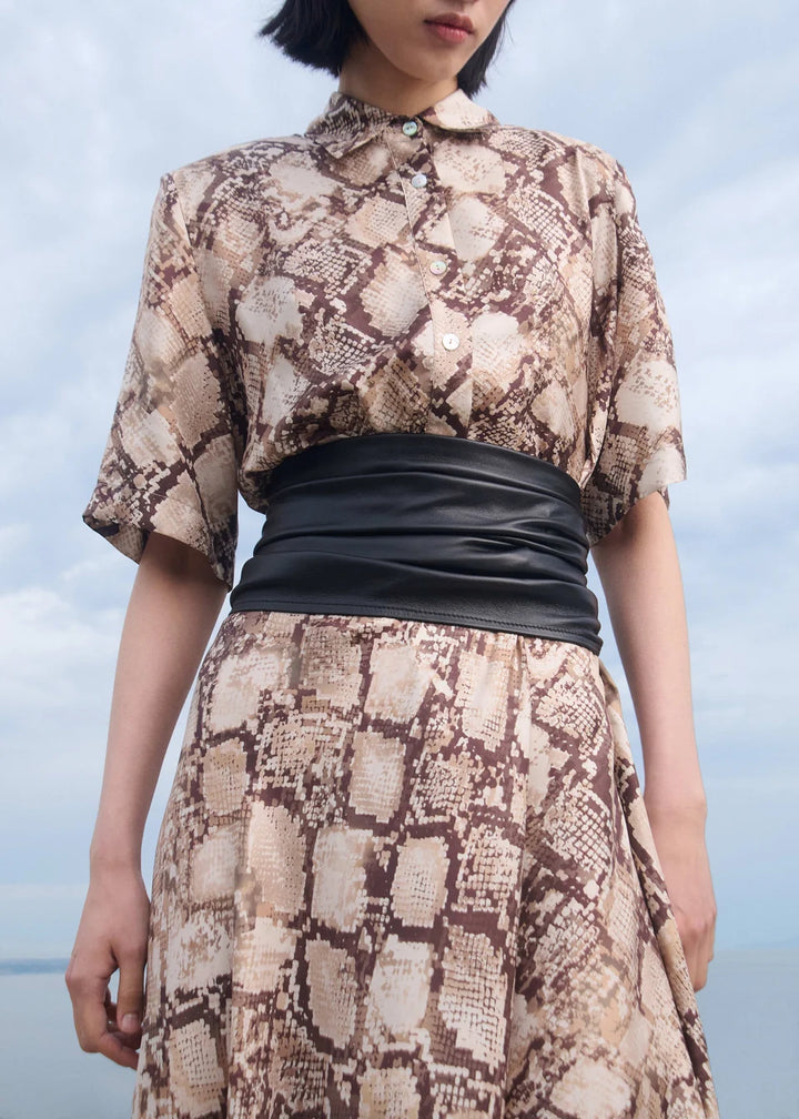 SCORPIOUS SILK DRESS