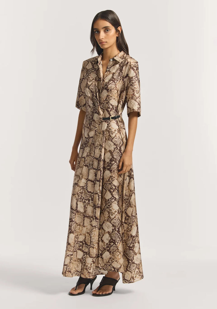 SCORPIOUS SILK DRESS