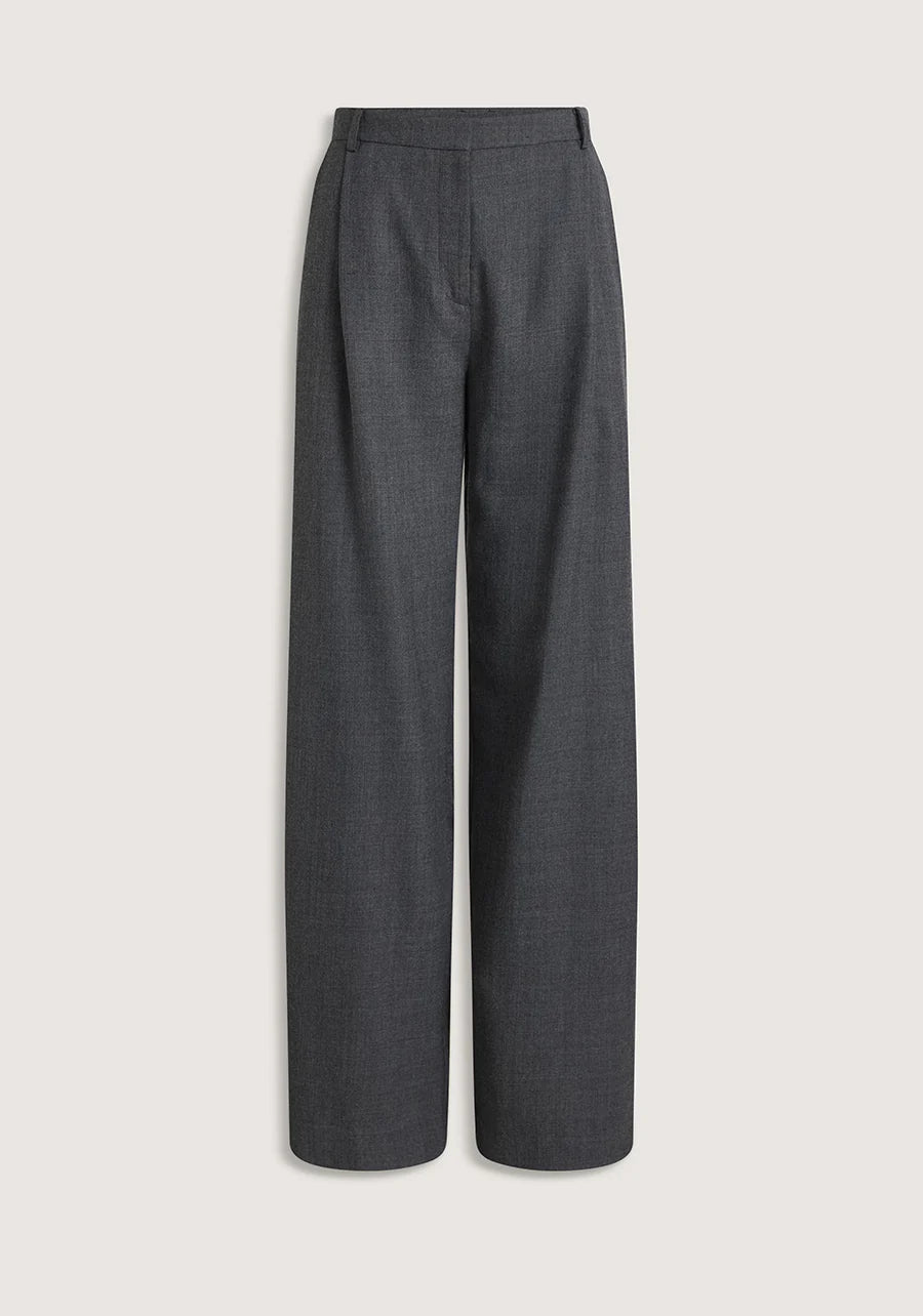 IDOL WOOL PANT - CONCRETE