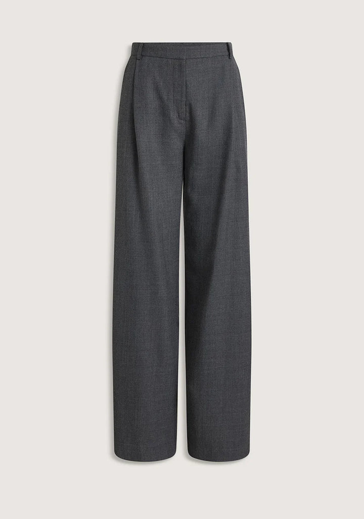 IDOL WOOL PANT - CONCRETE