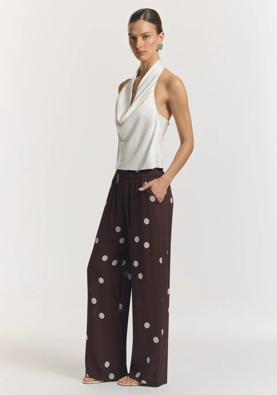 PILOT PANT - MAHOGANNY SPOT