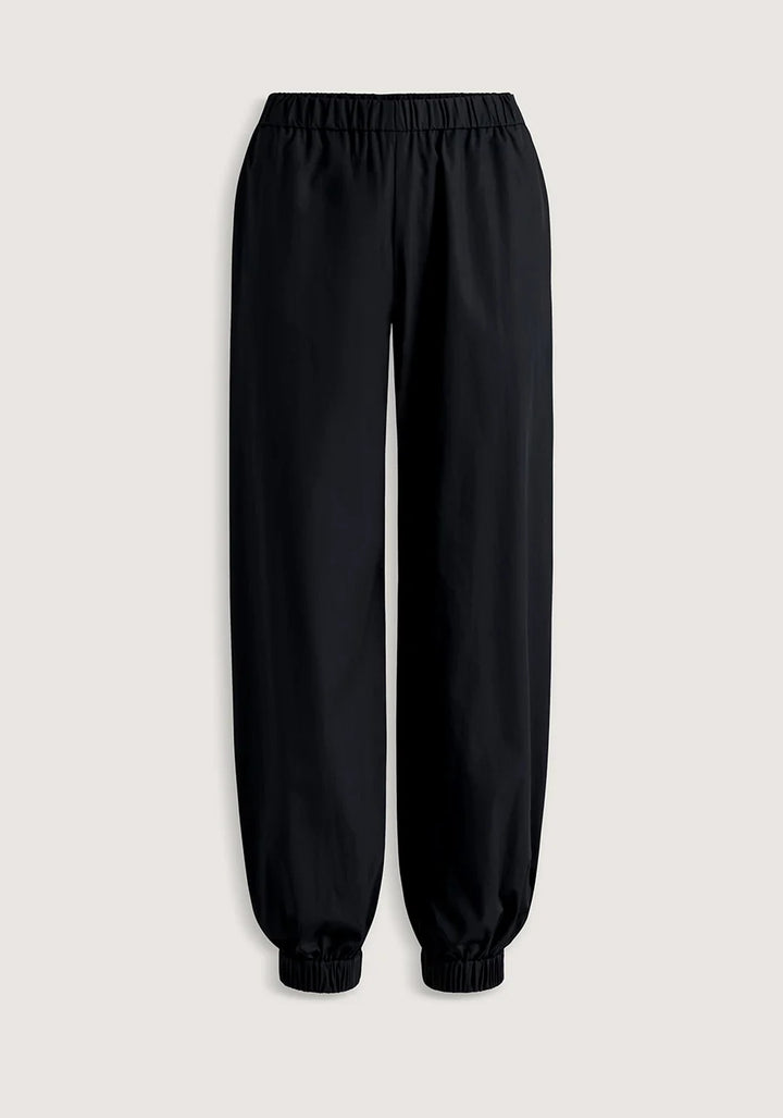Duetto Cotton Pant - Black