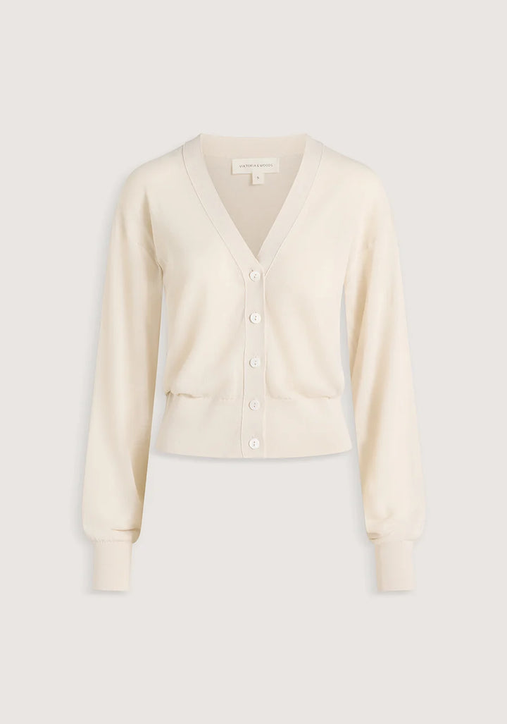 Glasgow Cardigan - Limestone