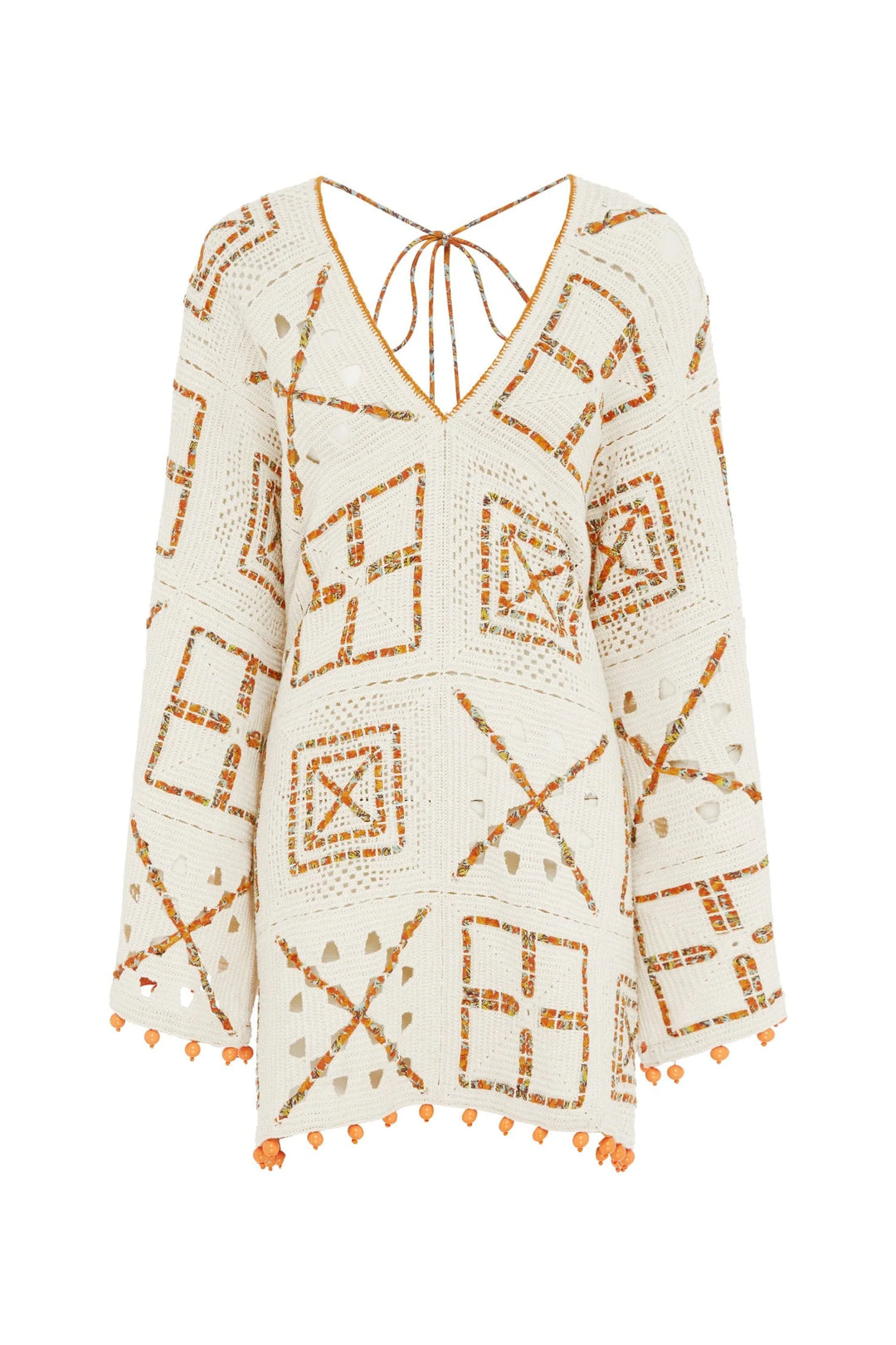 MARVA CROCHET MINI DRESS