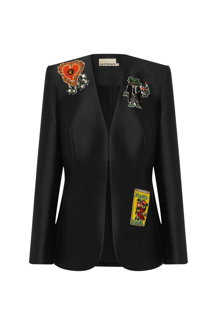 ginger embellished blazer