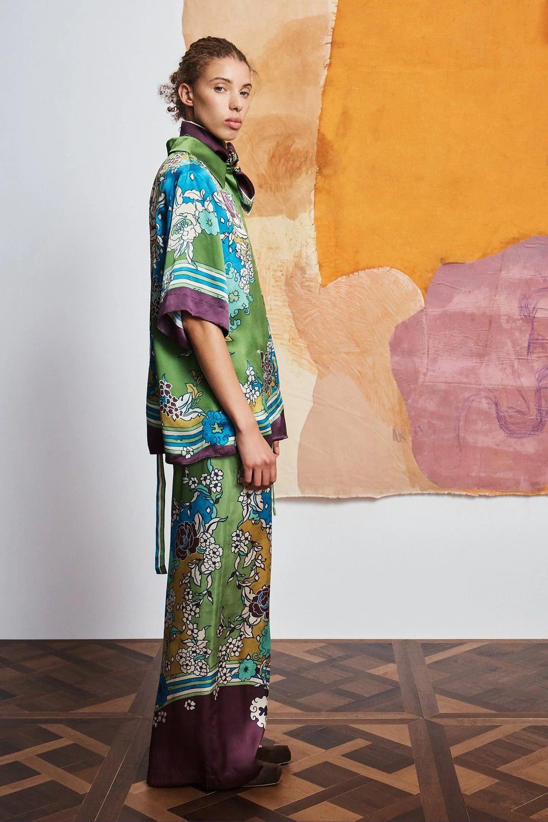 nanci silk pant
