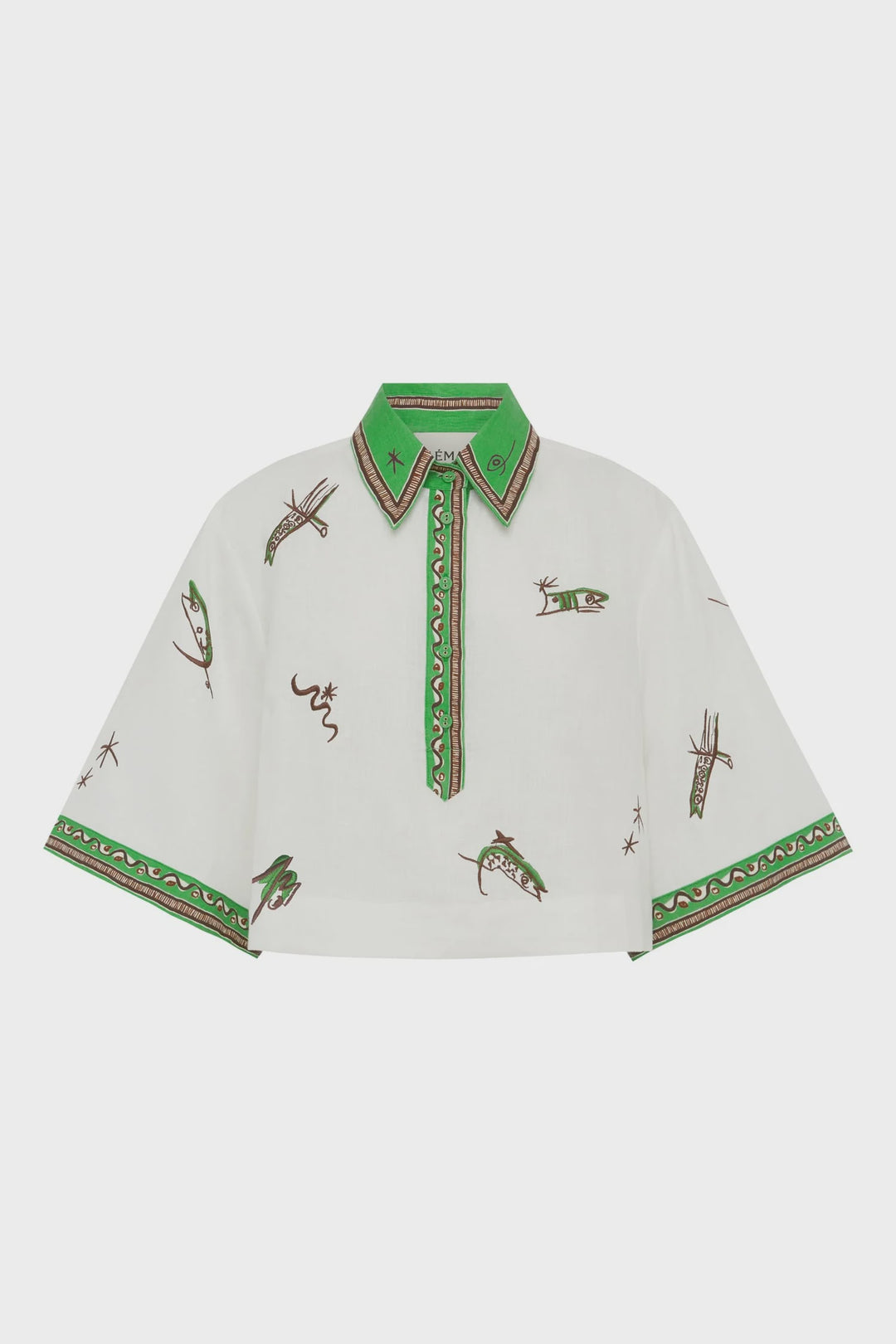 WANDA EMBROIDERED SHIRT