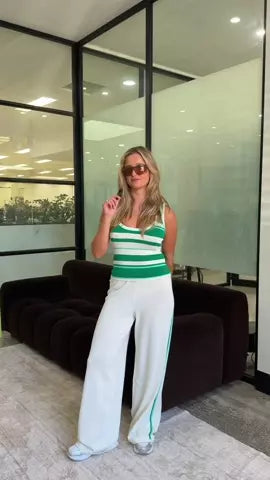 Retreat Knit Pant - Whisper White