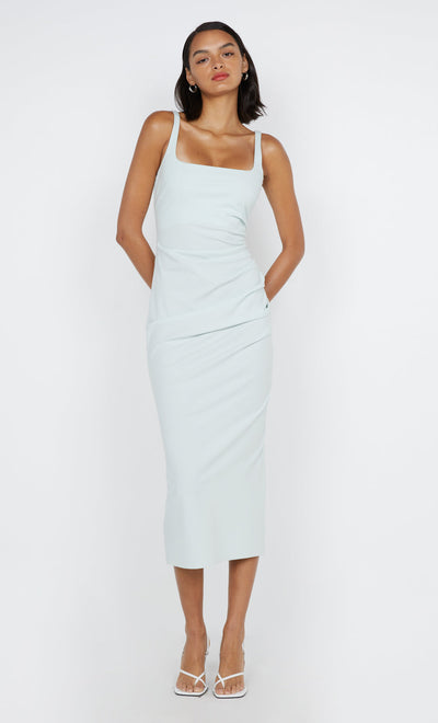 Aveline Tuck Midi Dress