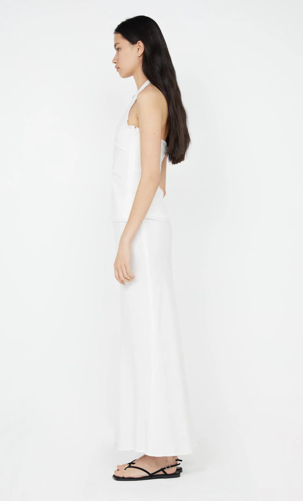 Everly Maxi Skirt - White