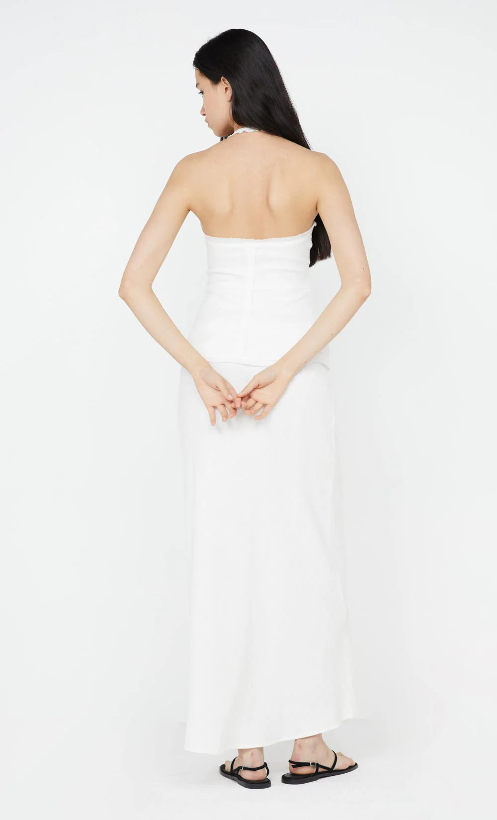 Everly Maxi Skirt - White