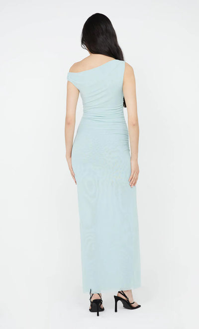 Sania Asym Dress - Duck egg