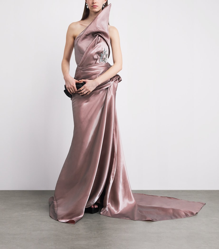 CONTENTMENT GOWN - SMOKE PINK