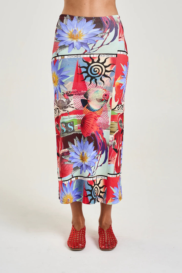 Midi Skirt - Dazed Daz