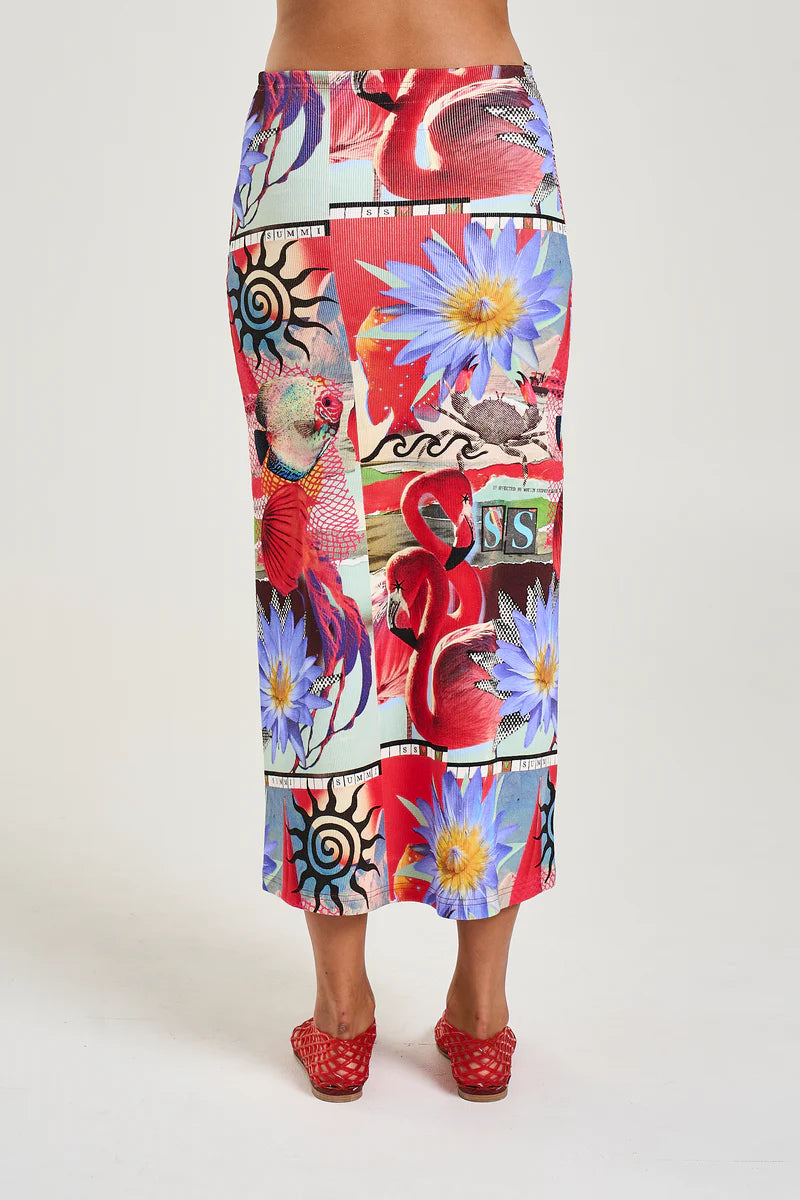 Midi Skirt - Dazed Daz