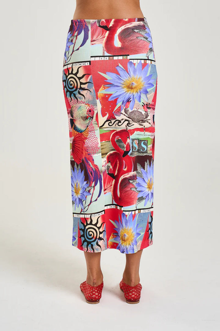 Midi Skirt - Dazed Daz