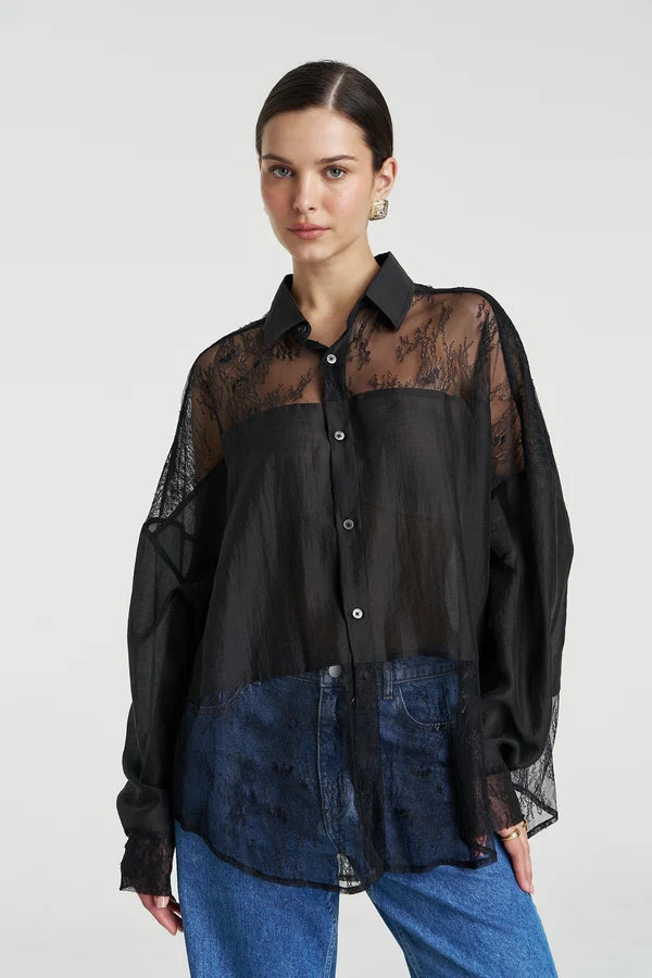 Dusk Ls Shirt - Black