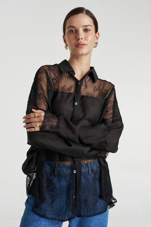 Dusk Ls Shirt - Black