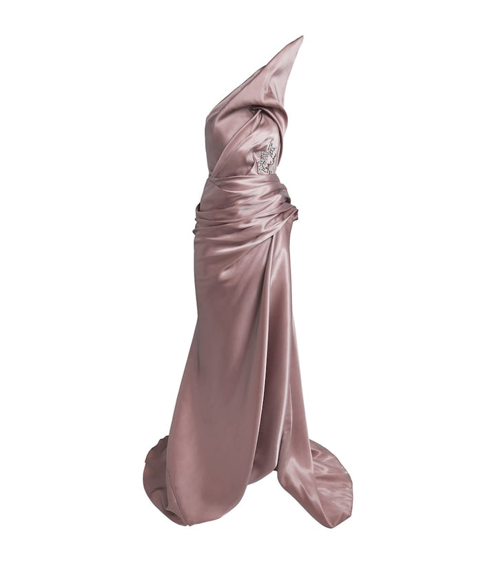 CONTENTMENT GOWN - SMOKE PINK