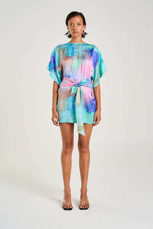 TIE FRONT DRESS - H20