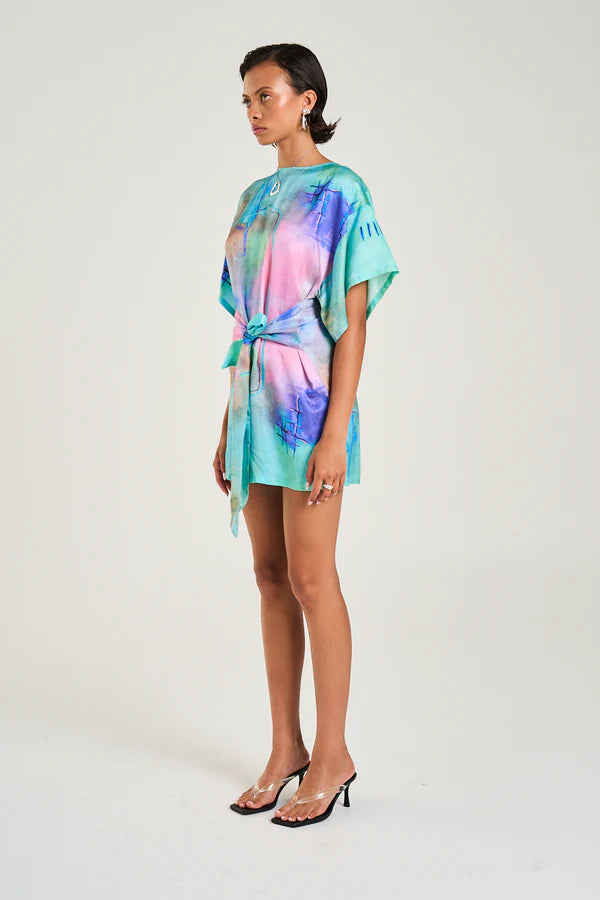 TIE FRONT DRESS - H20
