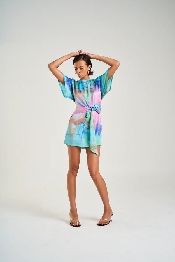TIE FRONT DRESS - H20