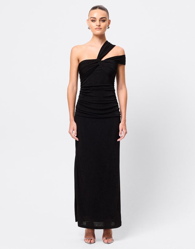 One More Time Maxi Dress - Black