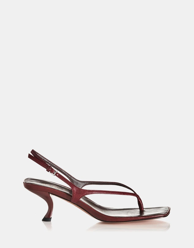 Arlo - Burgundy Oiley Leather
