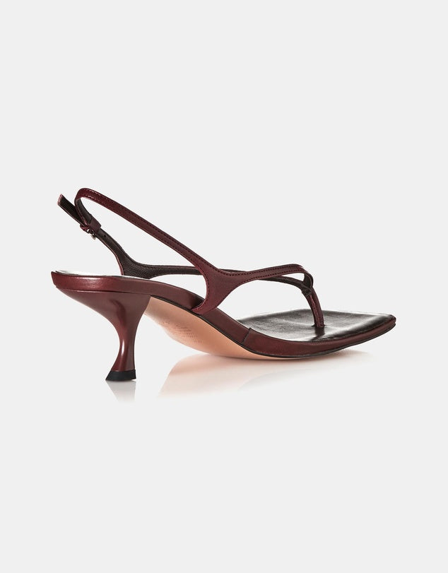 Arlo - Burgundy Oiley Leather