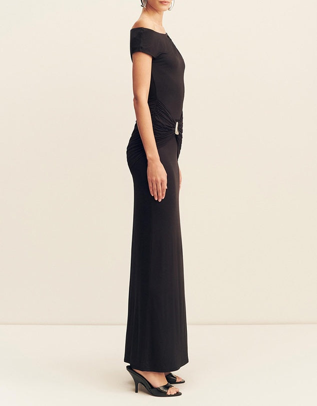 Asymmetrical Maxi Dress - Miro