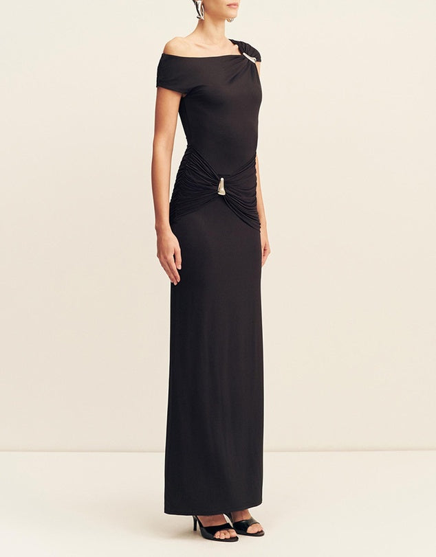 Asymmetrical Maxi Dress - Miro