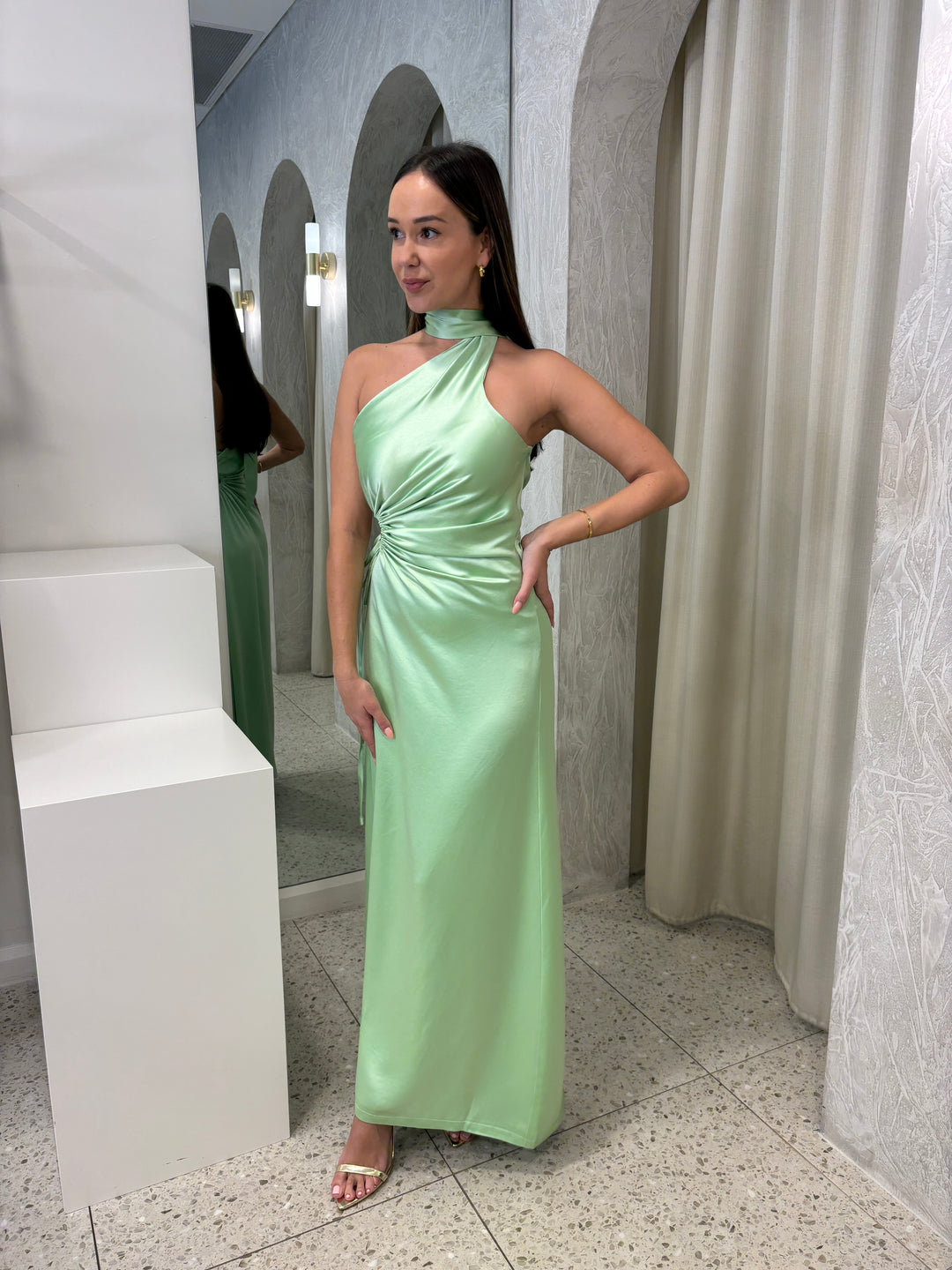 Alia Maxi Dress - Verde wotzhotclothing Alia Maxi Dress - Verde wotzhotclothing
