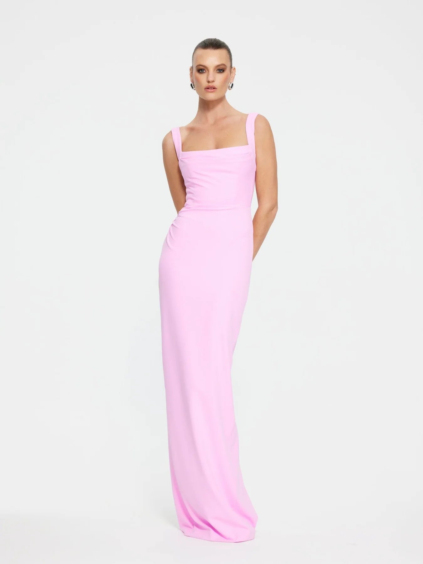 Marbella Gown - Taffy Pink