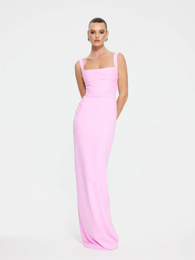 Marbella Gown - Taffy Pink