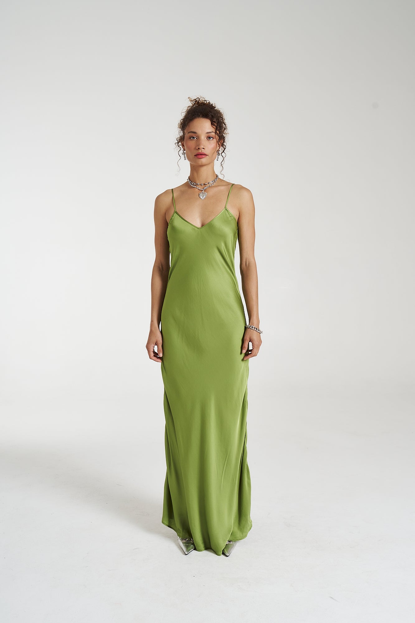 Maxi Siren Dress - Moss Mos