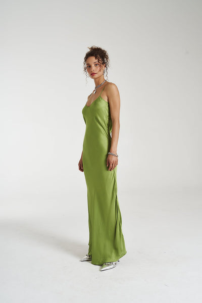 Maxi Siren Dress - Moss Mos