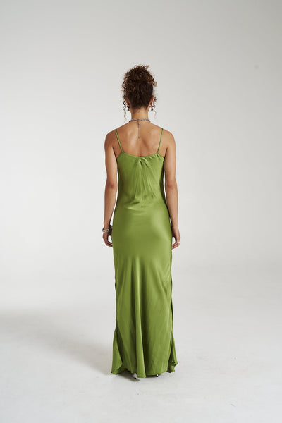 Maxi Siren Dress - Moss Mos