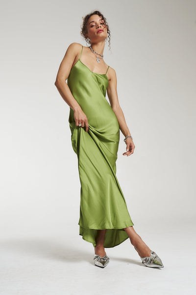 Maxi Siren Dress - Moss Mos